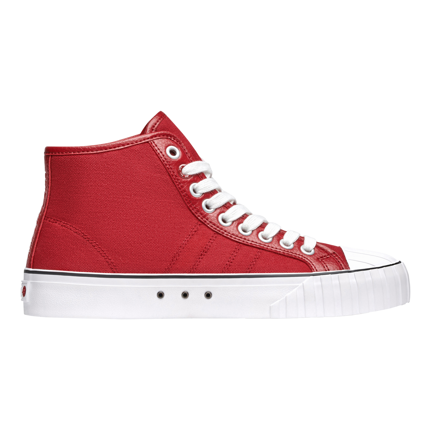 alternate side view of the red 51 hi