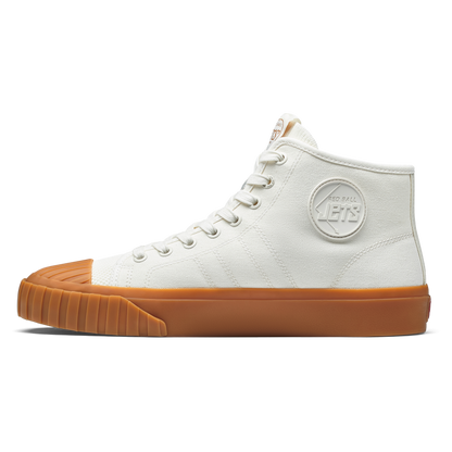 Off-White Legacy HI sneaker on a white background.