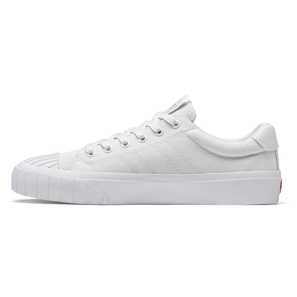 White sneaker on a white background