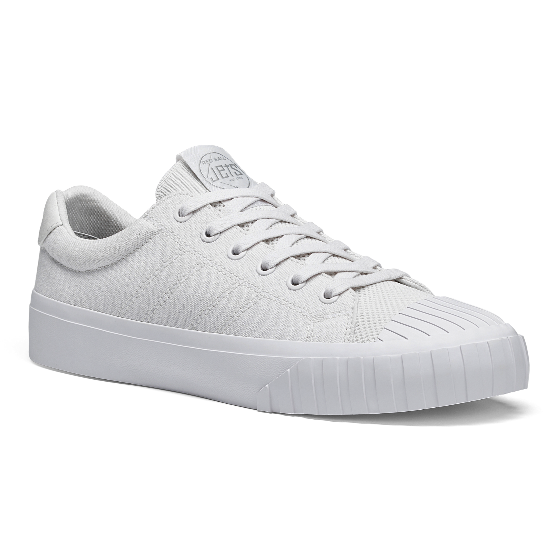 White sneaker on a white background