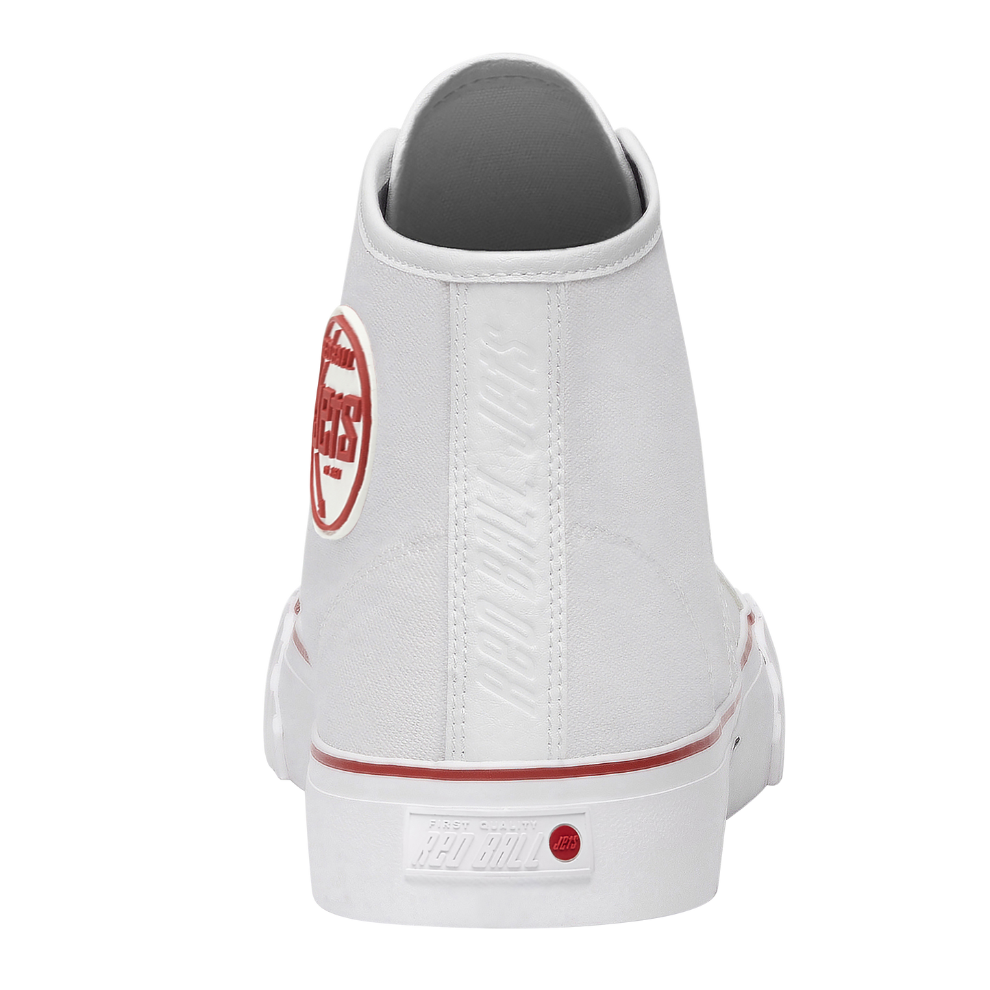 back view of the white 51 hi